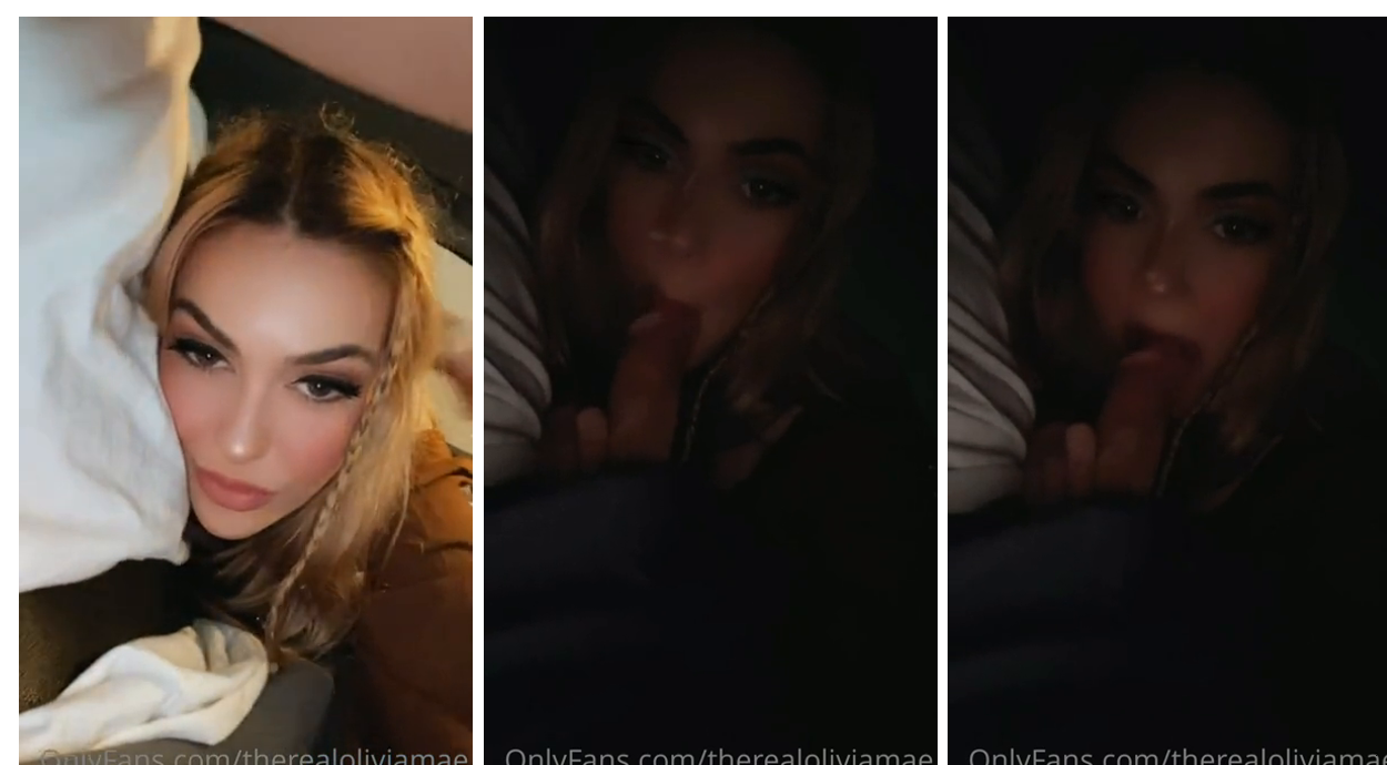 Olivia Mae Car Blowjob Video