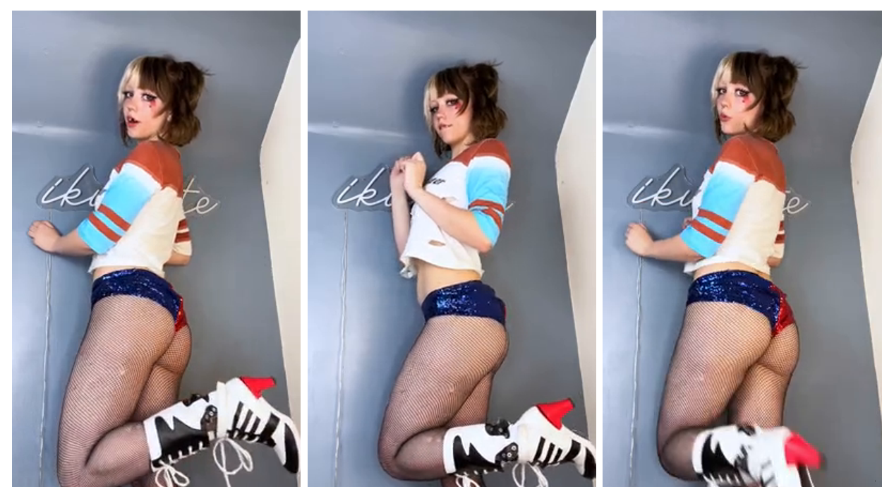 Toothlessteddie AKA Ikunzite Hot Cosplay Video