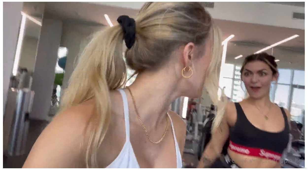 Trippie Bri Threesome In The Gym Sex Tape