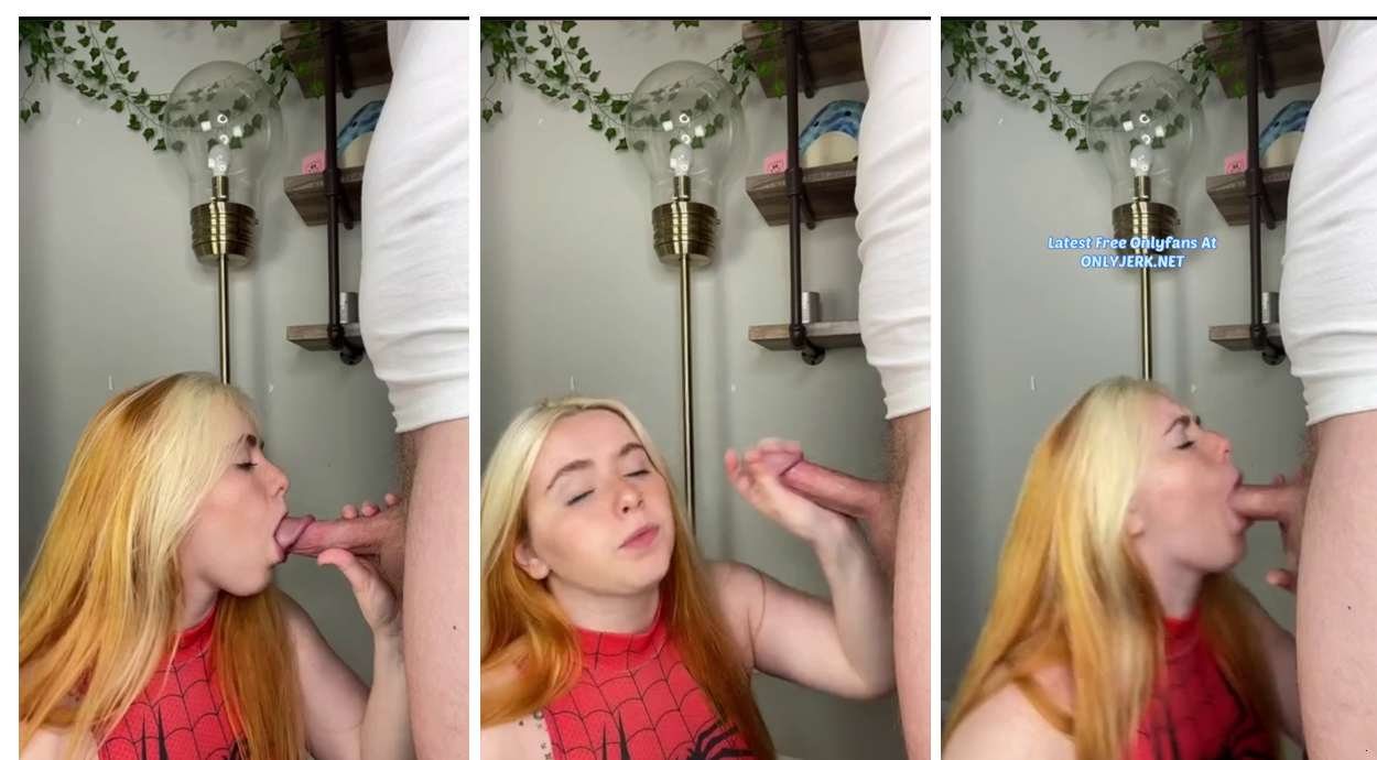 Gemma Wren Spiderman Blowjob Video