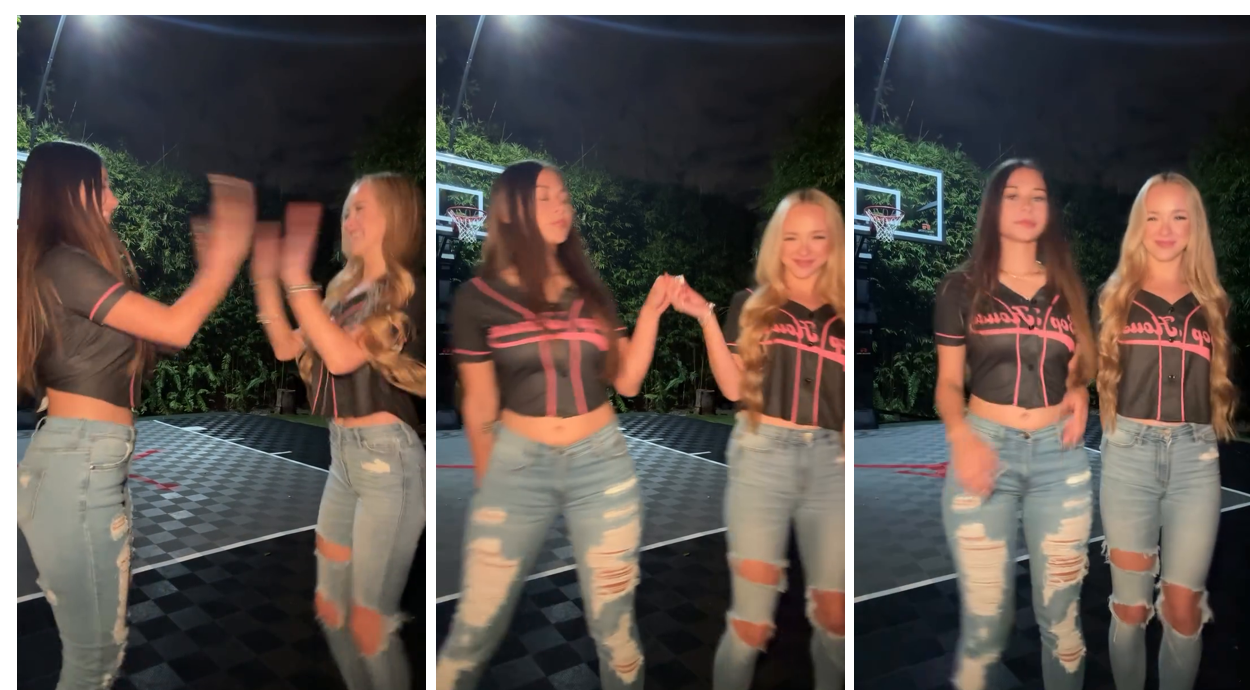 Julia Filippo & Sophie Rain Bop House Trending Video