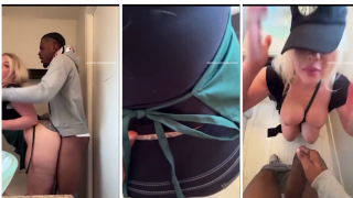 Starbucks Girl Becky Crocker Fucked In Public Bathroom