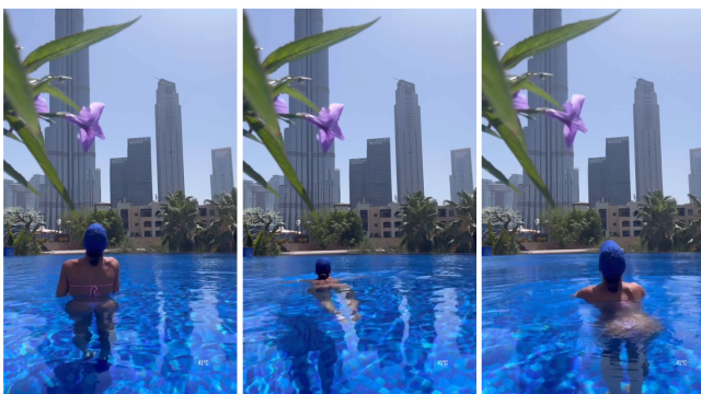 Tanja Makaric Naked In Pool