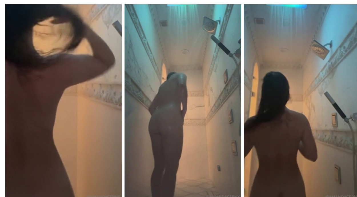 Amanda Cerny Naked Shower