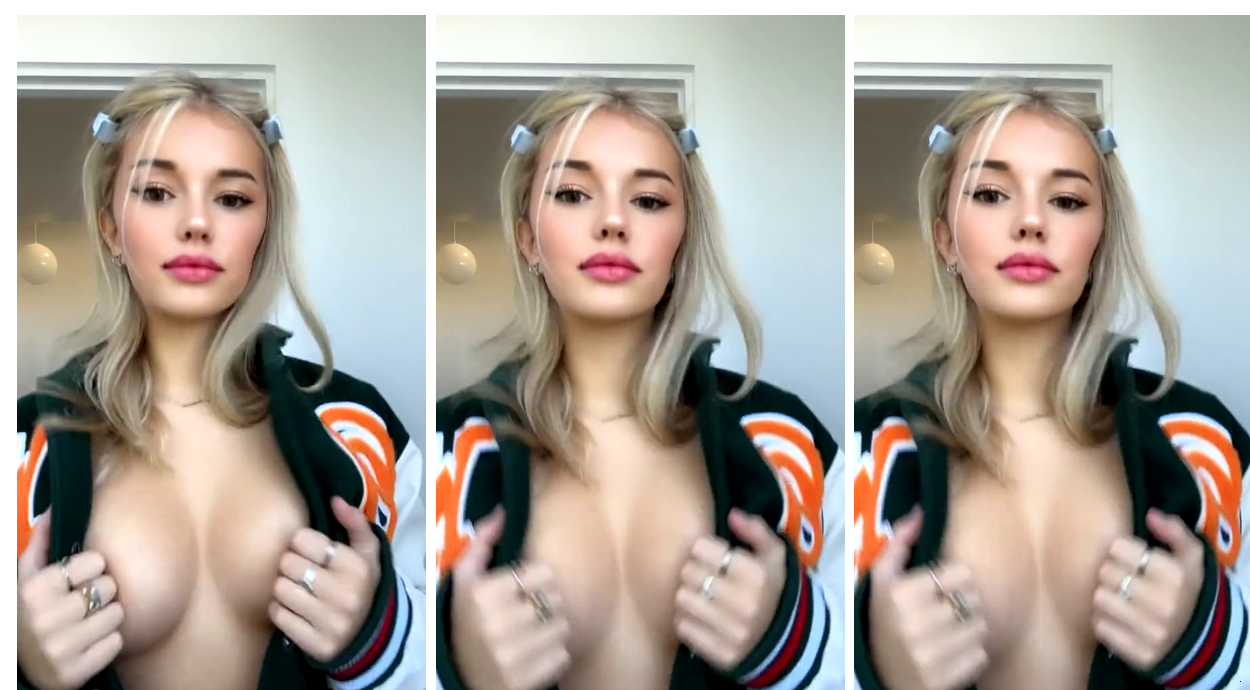 Breckie Hill Nipple Slip PPV Video