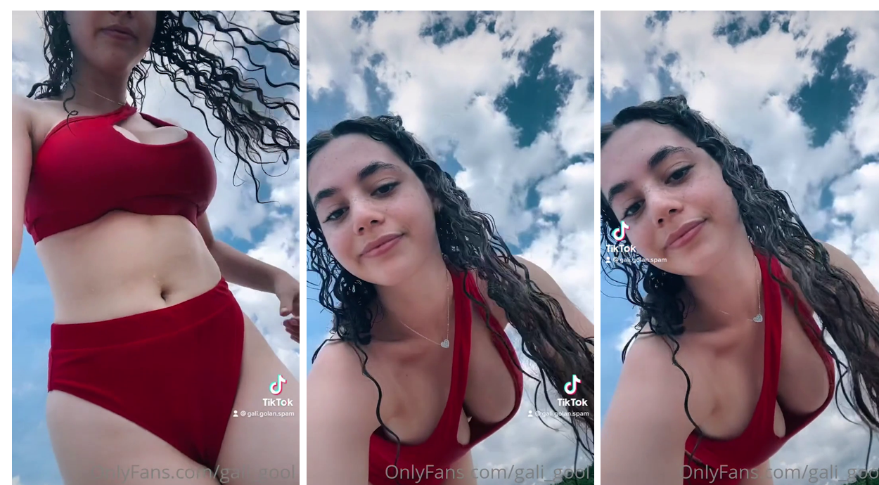 Gali Gool Gali Golan Big Curvy Tits In Red Bikini Ppv Onlyfans