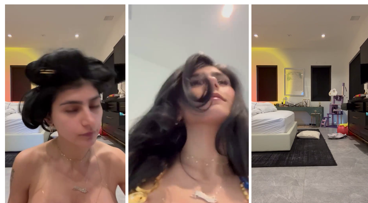 Mia Khalifa GRWM Night Out Video