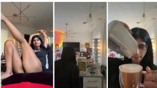 Mia Khalifa Morning Coffee And Smoke Video