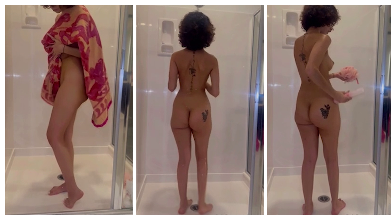 Fwtina AKA Tina_042 Showering Hot Video