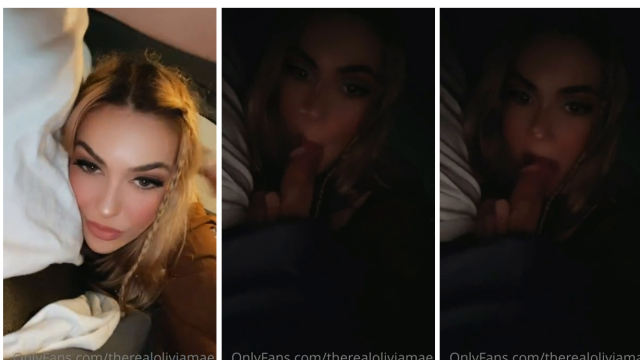 Olivia Mae Car Blowjob Video