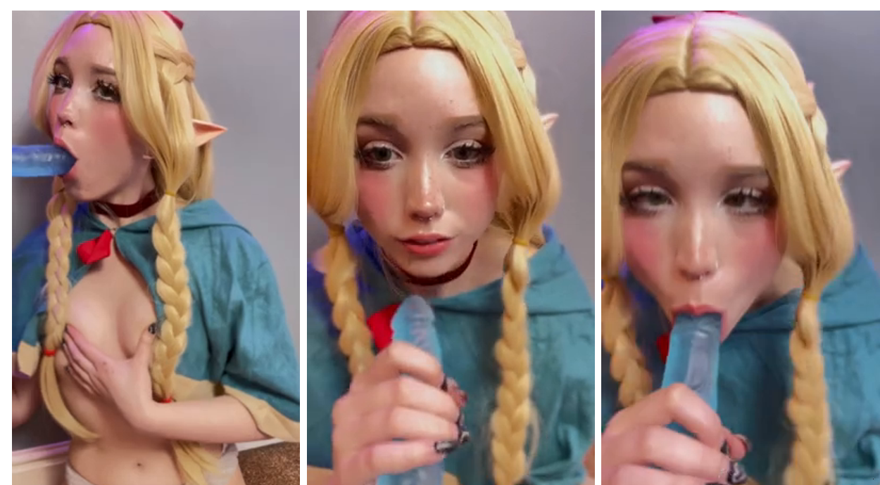 Toothlessteddie AKA Ikunzite Hot Elfe Cosplay Pussy Play And Dildo Suck