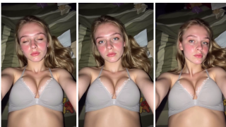 Amibnw @Emilylaur Tease Boobs Video