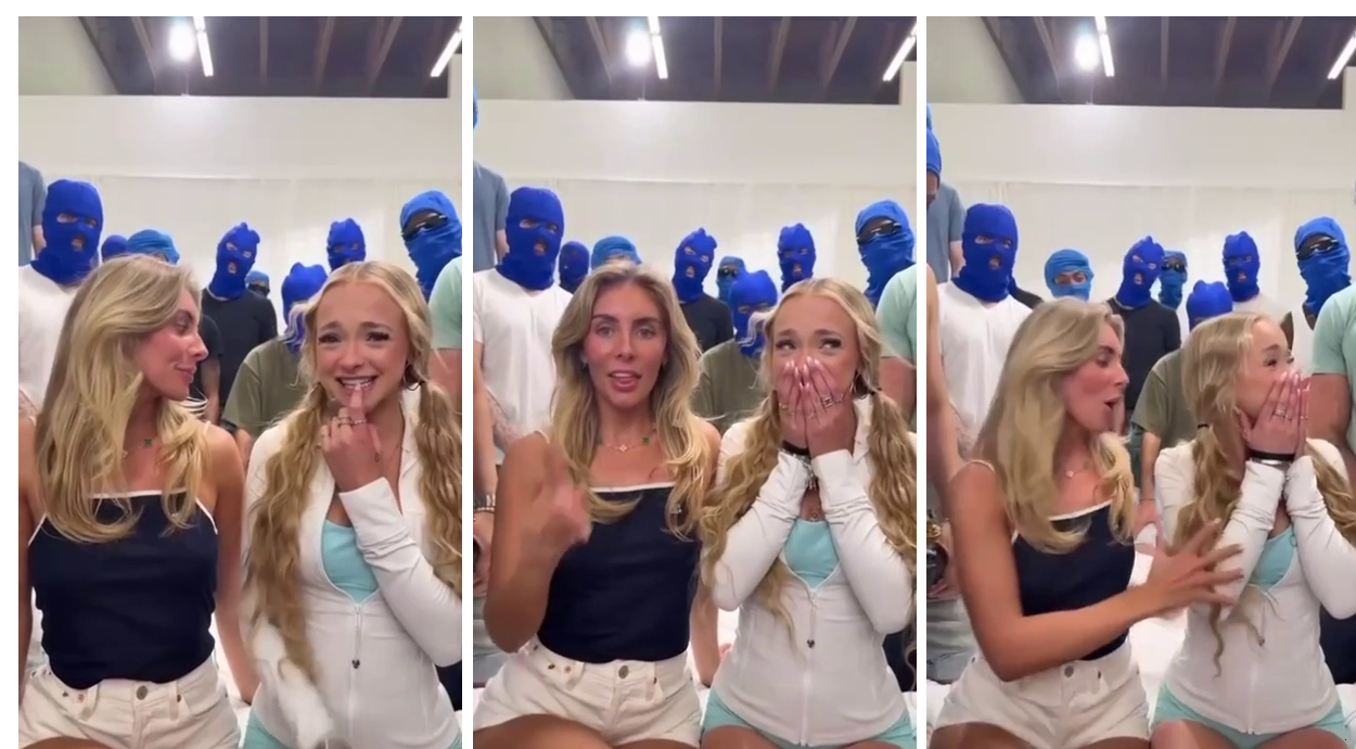 Bonnie Blue & Julia Filippo With 100 Man Best Video