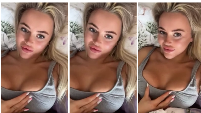 Jolie Becker Tits play on Bed – Onlyfans video